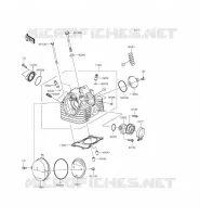 CULASSE pour Kawasaki KLX125 2014