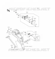 FEUX ARRI&Egrave;RE(S) pour Kawasaki KLX125 2014