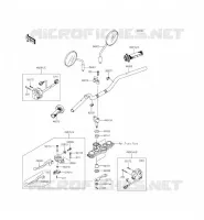 GUIDON pour Kawasaki KLX125 2014