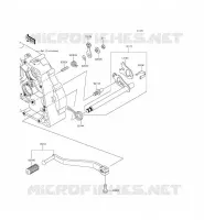 SELECTEUR pour Kawasaki KLX125 2014