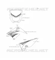 STICKER pour Kawasaki KLX125 2014
