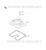 COUVRE CULASSE pour Kawasaki KLX250 2007