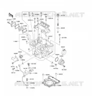 CULASSE pour Kawasaki KLX250 2007