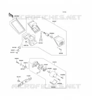 FEUX ARRI&Egrave;RE(S) pour Kawasaki KLX250 2007