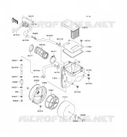 FILTRE A AIR pour Kawasaki KLX250 2007