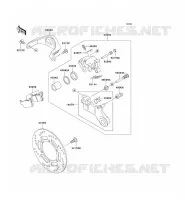 FREIN ARRIERE pour Kawasaki KLX250 2007