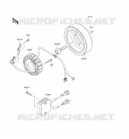 G&Eacute;N&Eacute;RATEUR pour Kawasaki KLX250 2007