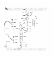 MAITRE CYLINDRE ARRI&Egrave;RE pour Kawasaki KLX250 2007