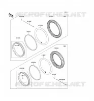 ROUE/PNEUS pour Kawasaki KLX250 2007