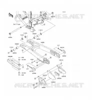 BRAS OSCILLANT pour Kawasaki KLX250 2009