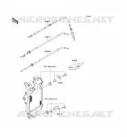 CABLES pour Kawasaki KLX250 2009