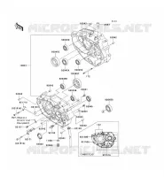 CARTER MOTEUR(S) pour Kawasaki KLX250 2009