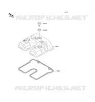 COUVRE CULASSE pour Kawasaki KLX250 2009