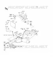 &Eacute;CHAPPEMENT pour Kawasaki KLX250 2009