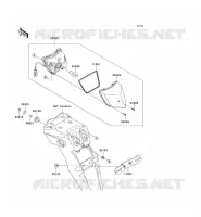 FEUX ARRI&Egrave;RE(S) pour Kawasaki KLX250 2009