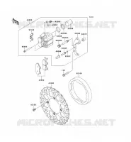 FREIN AVANT pour Kawasaki KLX250 2009