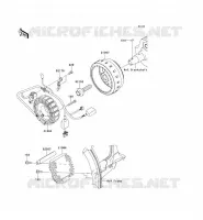 G&Eacute;N&Eacute;RATEUR pour Kawasaki KLX250 2009