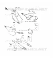 LABEL pour Kawasaki KLX250 2009