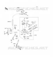 MAITRE CYLINDRE AV pour Kawasaki KLX250 2009