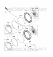PNEUS pour Kawasaki KLX250 2009