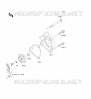 POMPE &Agrave; EAU pour Kawasaki KLX250 2009