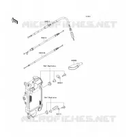 CABLES pour Kawasaki KLX250SF 2009