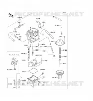 CARBURATEUR pour Kawasaki KLX250SF 2009