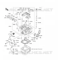 CULASSE pour Kawasaki KLX250SF 2009