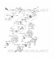 D&Eacute;MARREUR pour Kawasaki KLX250SF 2009