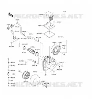 FILTRE A AIR pour Kawasaki KLX250SF 2009