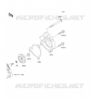 POMPE &Agrave; EAU pour Kawasaki KLX250SF 2009