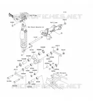 SUSPENSION ARRI&Egrave;RE pour Kawasaki KLX250SF 2009
