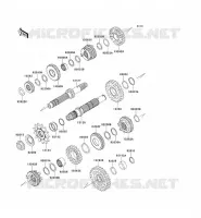 TRANSMISSION pour Kawasaki KLX250SF 2009