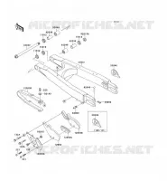 BRAS OSCILLANT pour Kawasaki KLX300R 1999