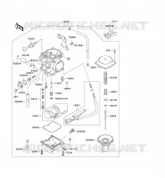 CARBURATEUR pour Kawasaki KLX300R 1999
