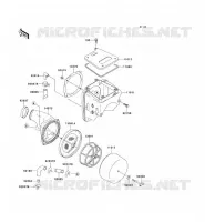 FILTRE A AIR pour Kawasaki KLX300R 1999