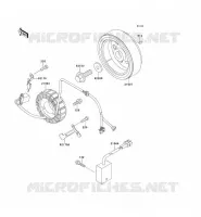 G&Eacute;N&Eacute;RATEUR pour Kawasaki KLX300R 1999
