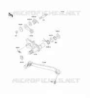 SELECTEUR pour Kawasaki KLX300R 1999