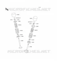 SOUPAPE pour Kawasaki KLX300R 1999