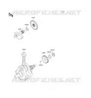 VILEBREQUIN pour Kawasaki KLX300R 1999
