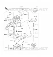 CARBURATEUR pour Kawasaki KLX300R 1999