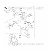 FREIN ARRIERE pour Kawasaki KLX300R 1999