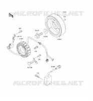 G&Eacute;N&Eacute;RATEUR pour Kawasaki KLX300R 1999