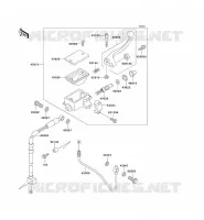 MAITRE CYLINDRE AV pour Kawasaki KLX300R 1999
