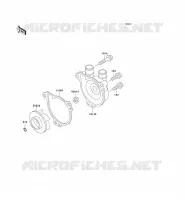 POMPE &Agrave; EAU pour Kawasaki KLX300R 1999