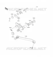 SELECTEUR pour Kawasaki KLX300R 1999