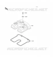 COUVRE CULASSE pour Kawasaki KLX300R 2001