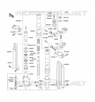 FOURCHE pour Kawasaki KLX300R 2001