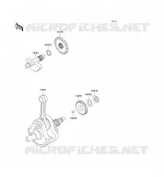 VILEBREQUIN pour Kawasaki KLX300R 2001