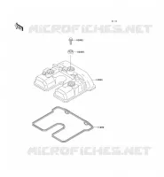 COUVRE CULASSE pour Kawasaki KLX300R 2001